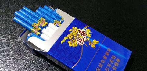 長白山(藍(lán)尚)香煙價(jià)格表圖，長白山迎春細(xì)煙價(jià)格