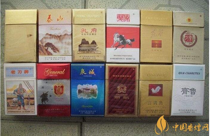 山東人喜歡抽什么煙，山東香煙價(jià)格表和圖片